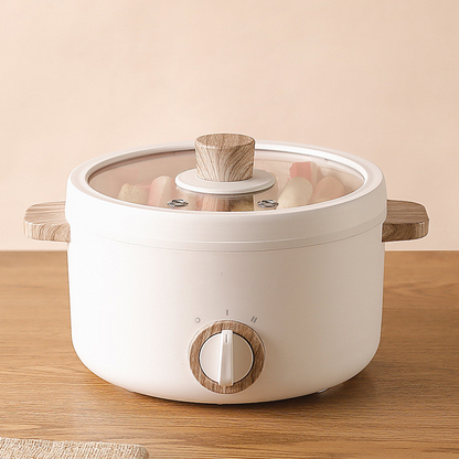 QuietSpaces Mini Electric Cooking Pot StorePilot .
